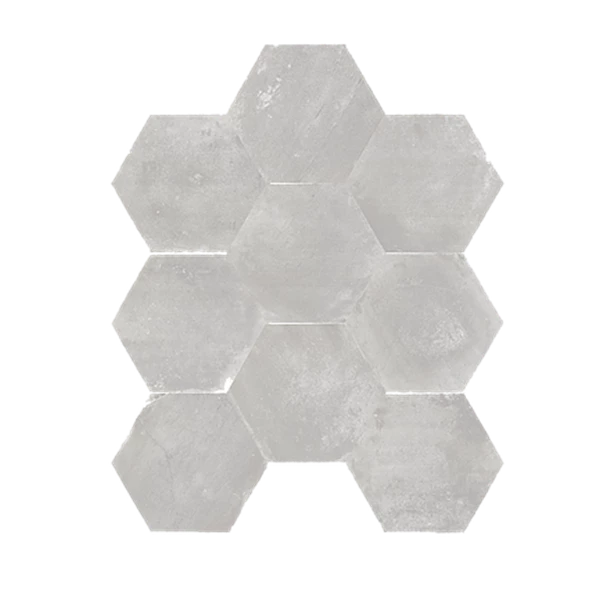 Granit Valentino Gress Hexagon Cenere 52x60